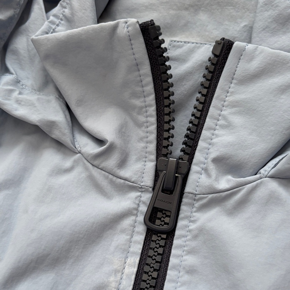 COACH raincoat/jacket- pink/blue/cream - Picture 6 of 10